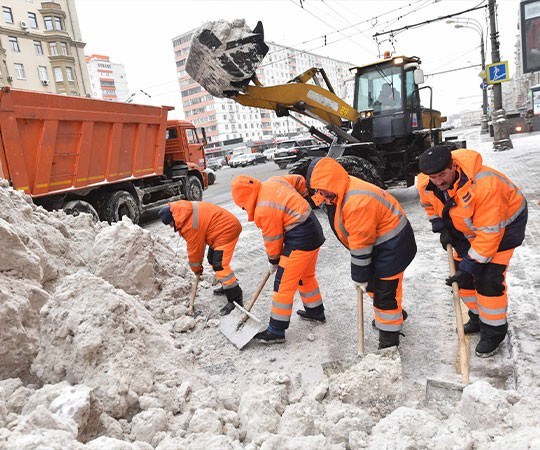 Уборка снега в Петрозаводске и  Республике Карелии